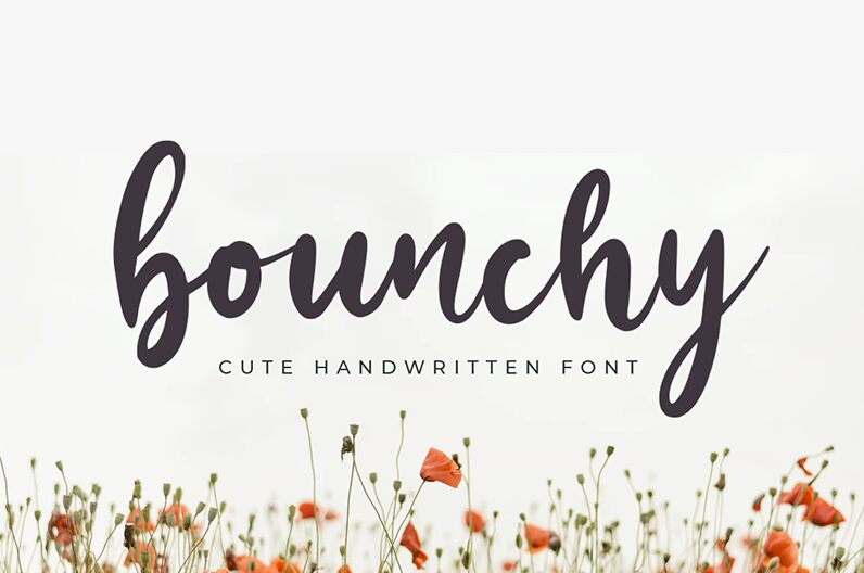 bounchy font | Fonts2u.com