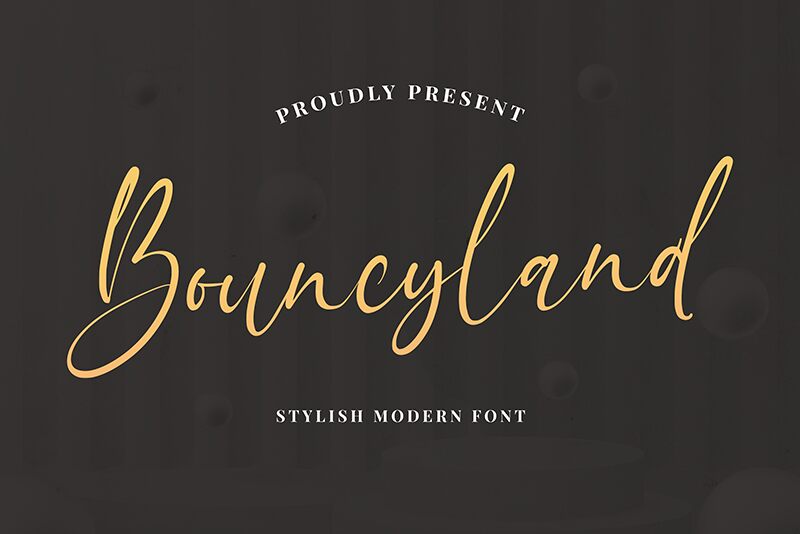 Bouncyland Carattere