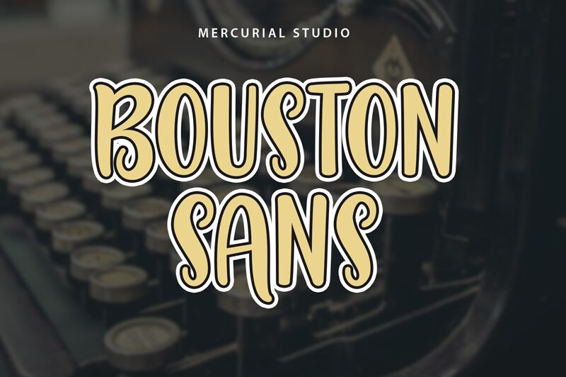 Boustown Sans Schriftart