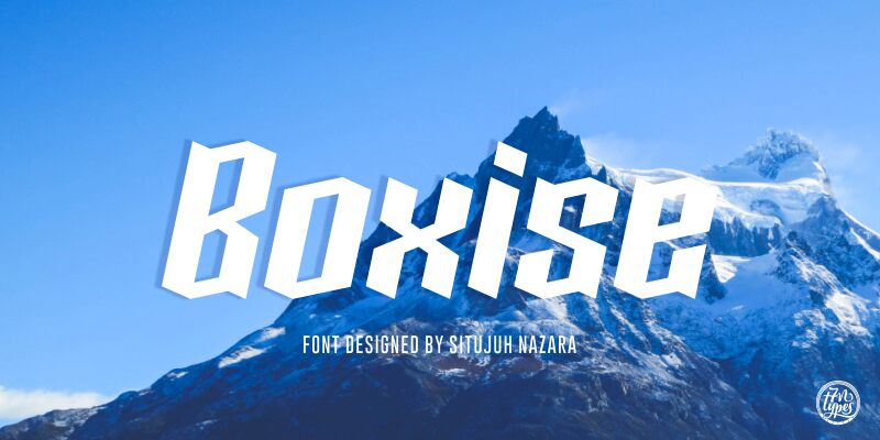 Boxise 字体