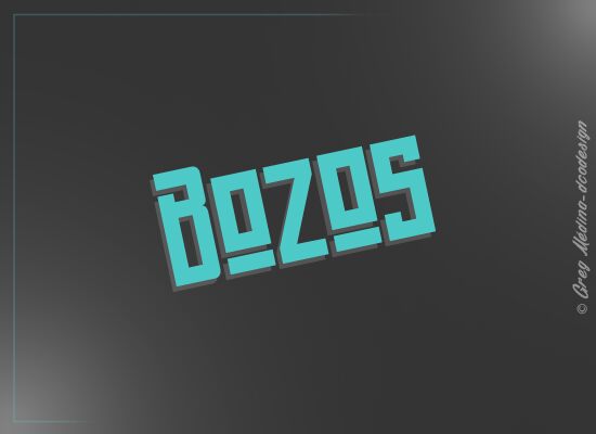 Bozos Czcionka