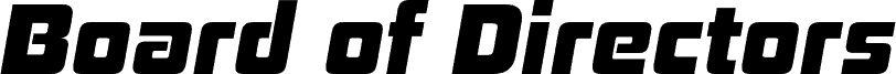 Board of Directors Heavy Italic