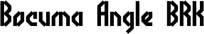 Bocuma Angle BRK