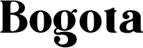 Bogota Bold Personal Use