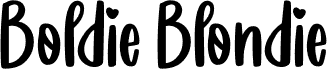 Boldie Blondie