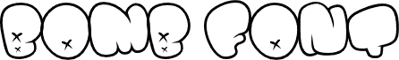 BOMB FONT