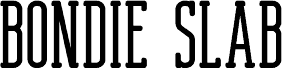 Preview of the Bondie Slab Rounded Demo Reg font