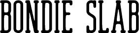 Preview of the Bondie Slab Rounded Drawn Demo font