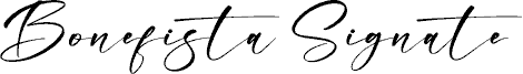 Bonefista Signate Schriftart