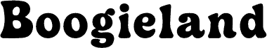 Boogieland PERSONAL USE ONLY! písmo