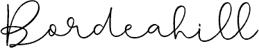 Bordeahill Handwriting Font