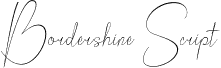 Bordershine Script