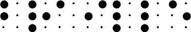 Borthick's Braille