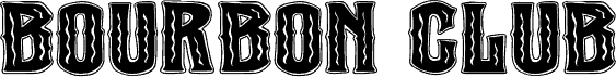 Bourbon Club Black carattere