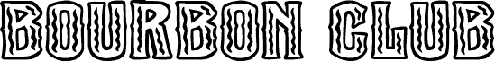 Bourbon Club carattere