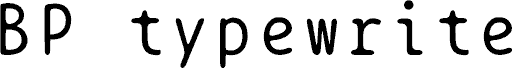 BPtypewrite