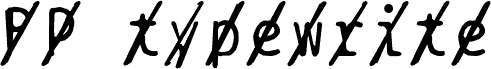 BPtypewriteDamagedSlashed