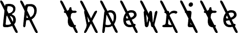 BPtypewriteSlashed Italic