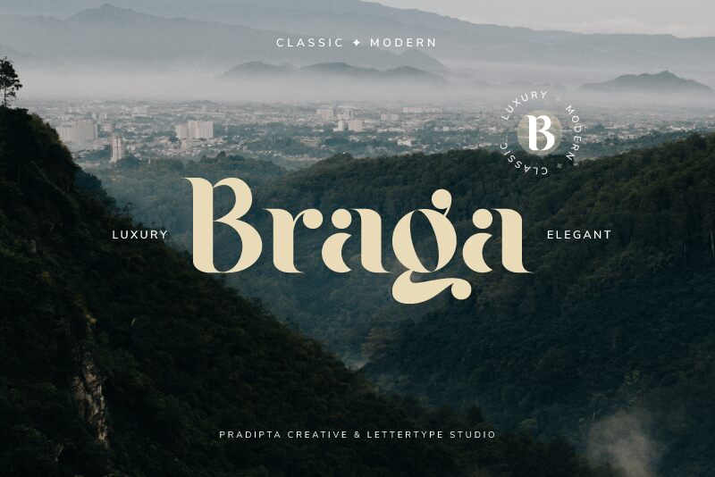 Braga Schriftart
