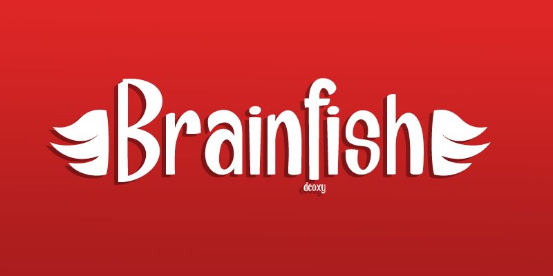 Brainfish Schriftart