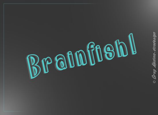 Brainfish Schriftart