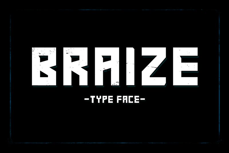 Braize 字体