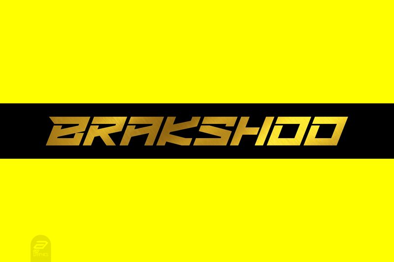 BRAKSHOO Schriftart