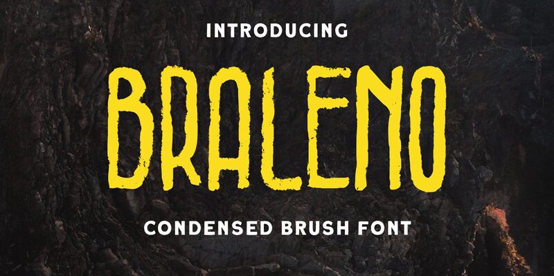 Braleno Schriftart