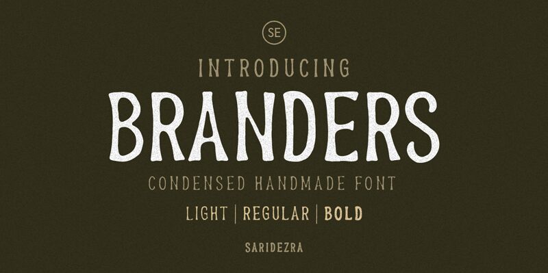 Branders Schriftart