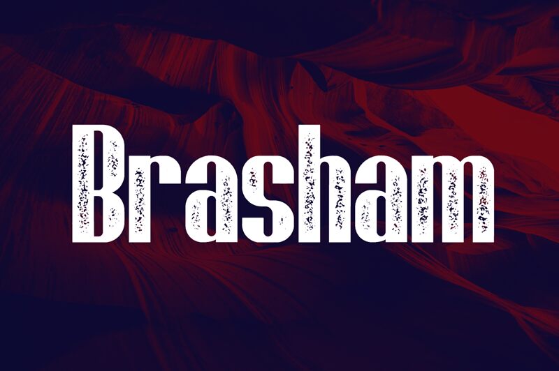 Brasham الخط
