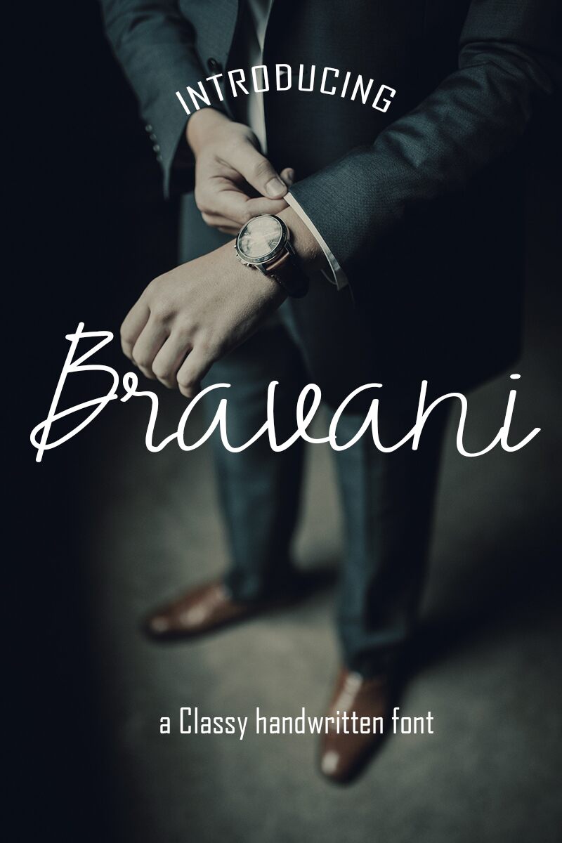 Bravani 字体