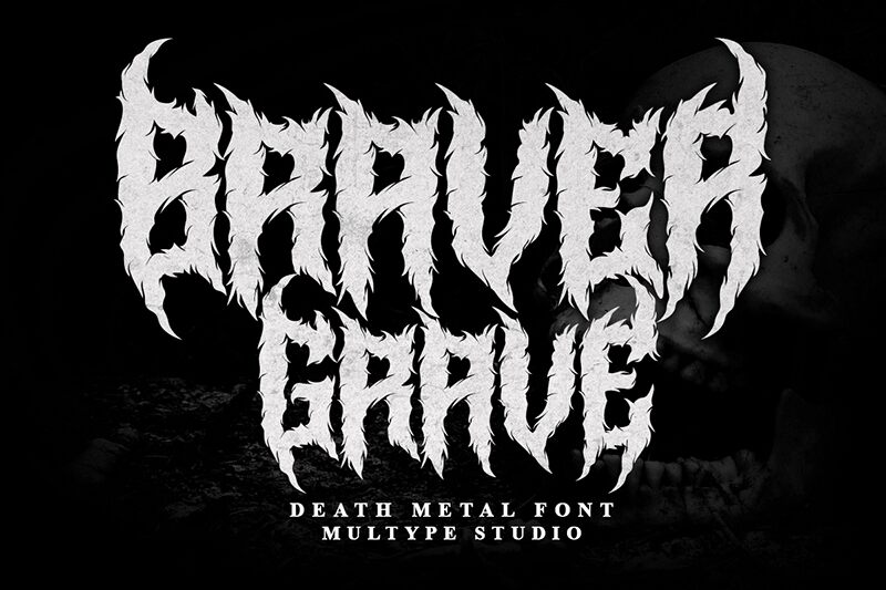 Braver Grave Schriftart