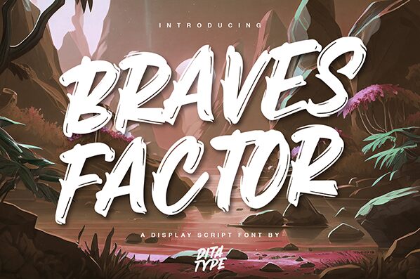 Braves Factor Schriftart