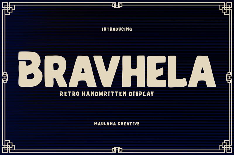 Bravhela الخط 