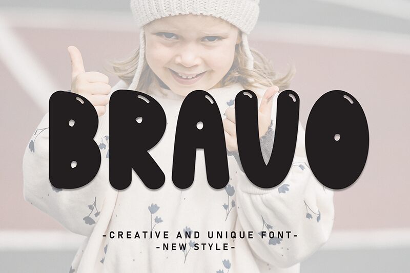 Bravo Schriftart