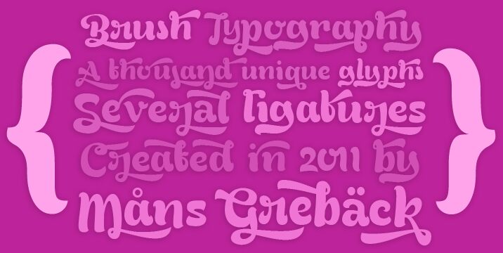 Bready Alternates Demo Schriftart