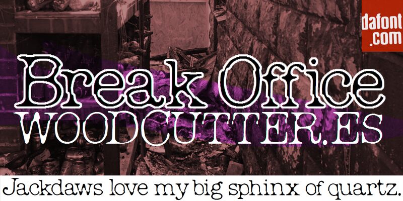 Break Office Czcionka