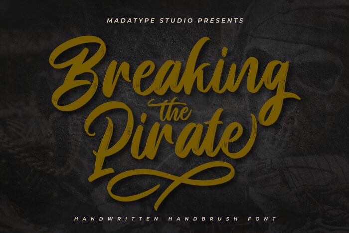 Breaking Pirate 字体