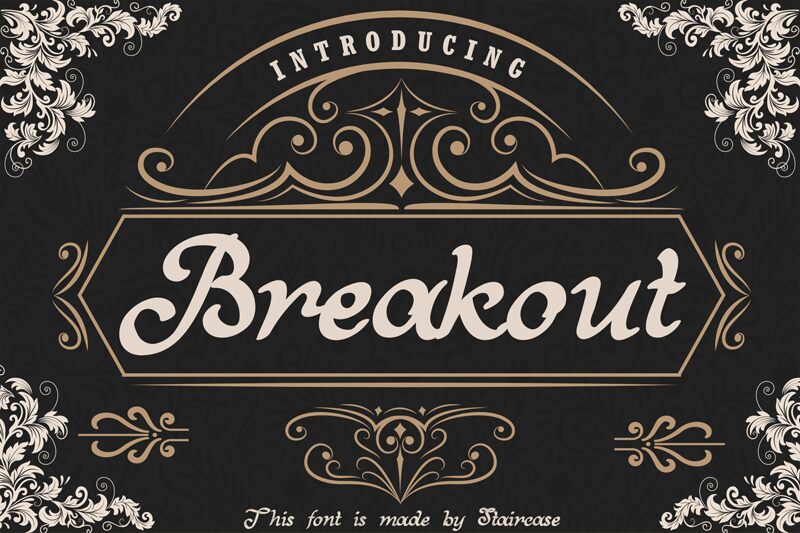 Breakout Font