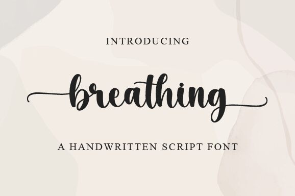 Breathing font | Fonts2u.com