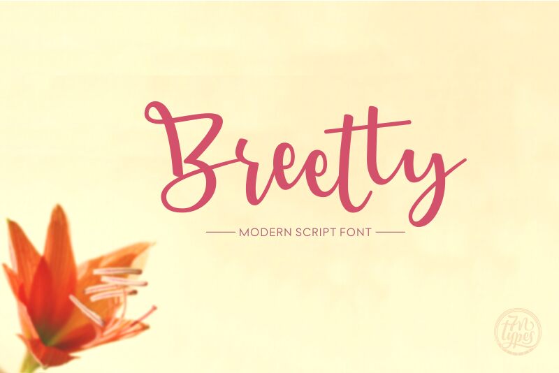 Breetty フォント