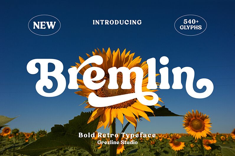 Bremlin-Regular — Презентація шрифту