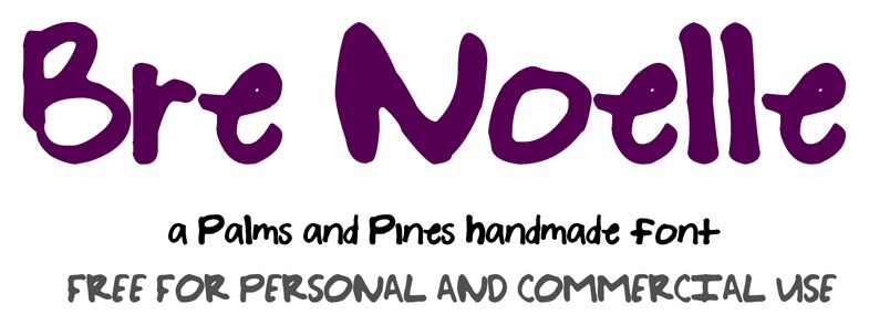 BreNoelle Schriftart