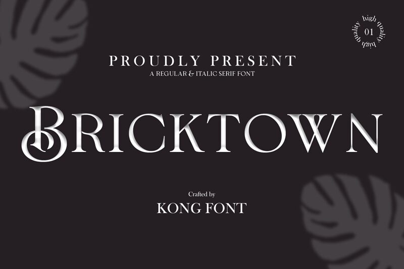Bricktown Schriftart