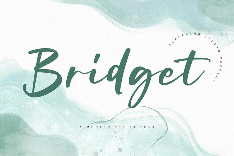 Bridget 字体