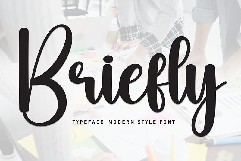 Briefly 字体