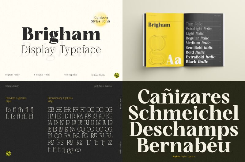 Brigham Schriftart