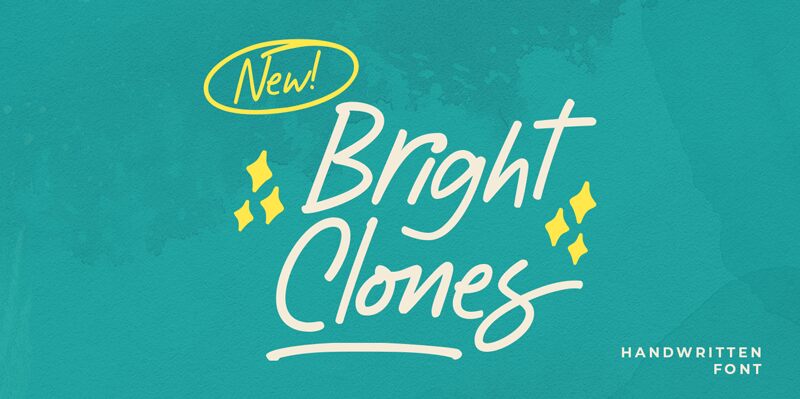 Bright Clones 字体