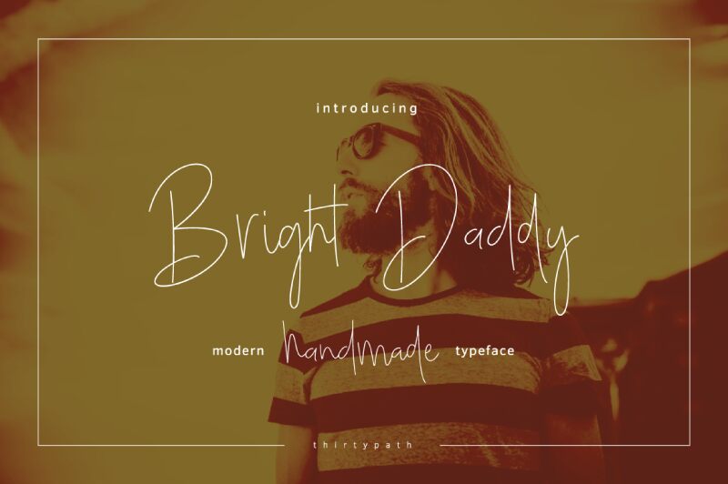 Bright Daddy 字体
