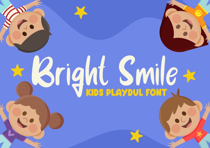 bright-smile-font-fonts2u